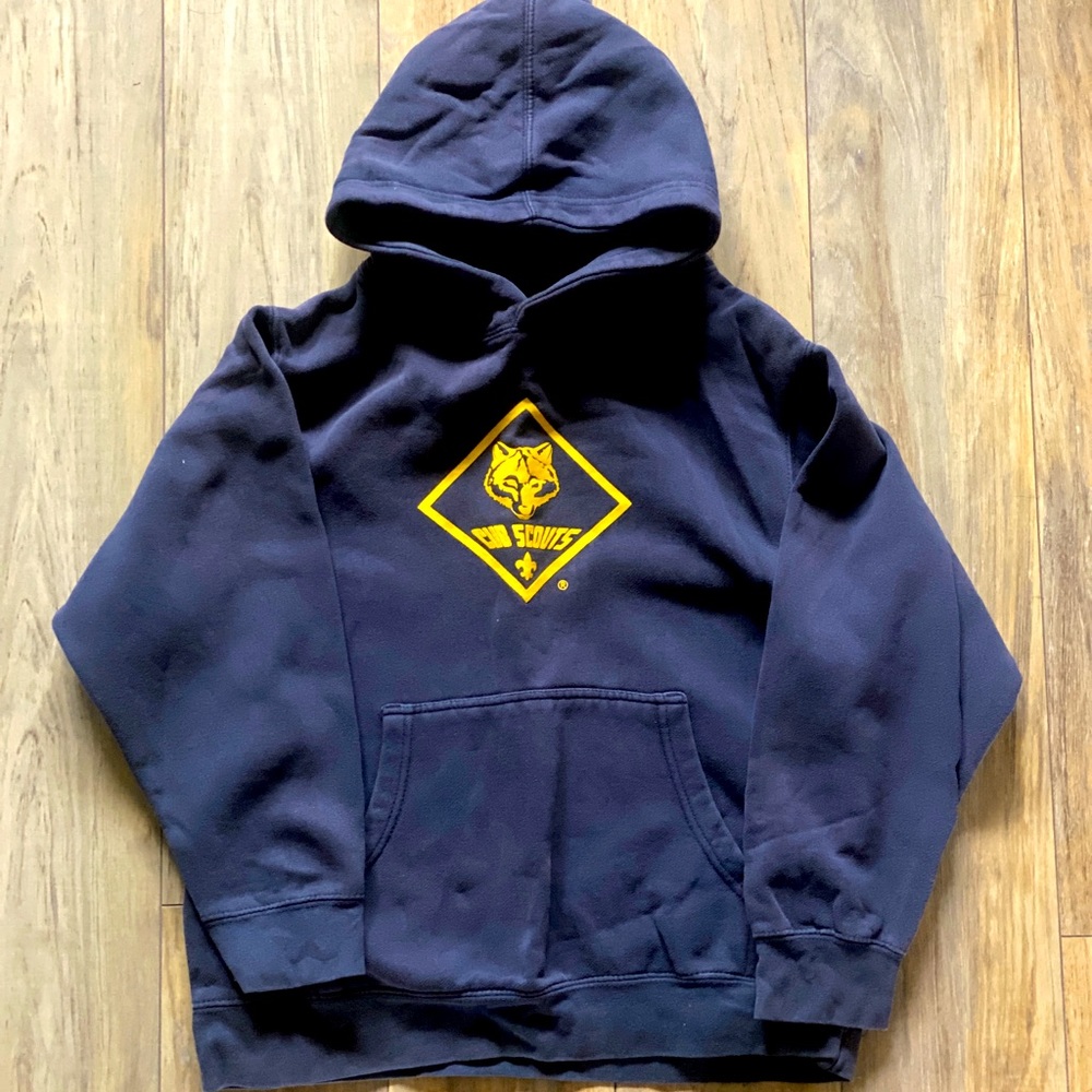 Cub Scout Blue Hoodie- official BSA